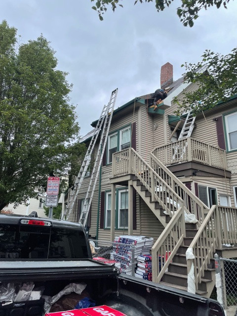 Roofing and metal fascia trim