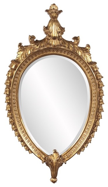 Howard Elliott Robbins Ornate Gold Mirror