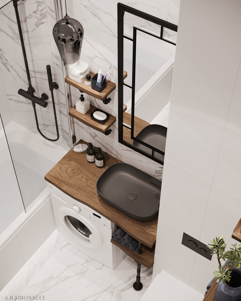 Проект квартиры 40 м. кв на Парфеновской улице