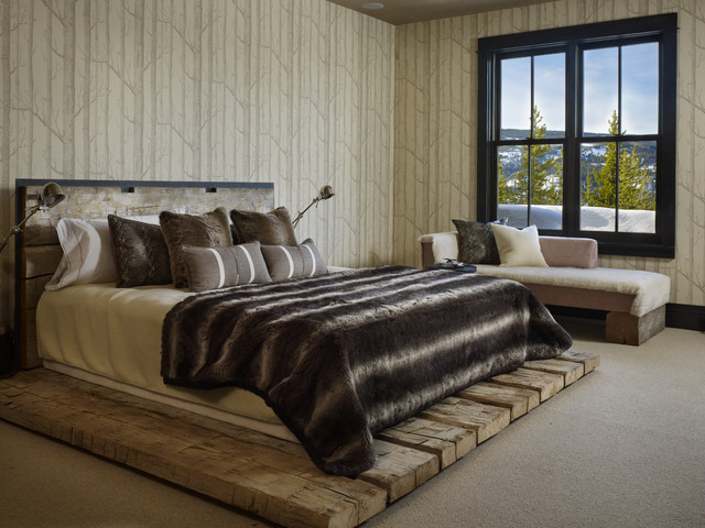 Yellowstone Residence Bedroom - Rustic - Bedroom - Denver - by LKID