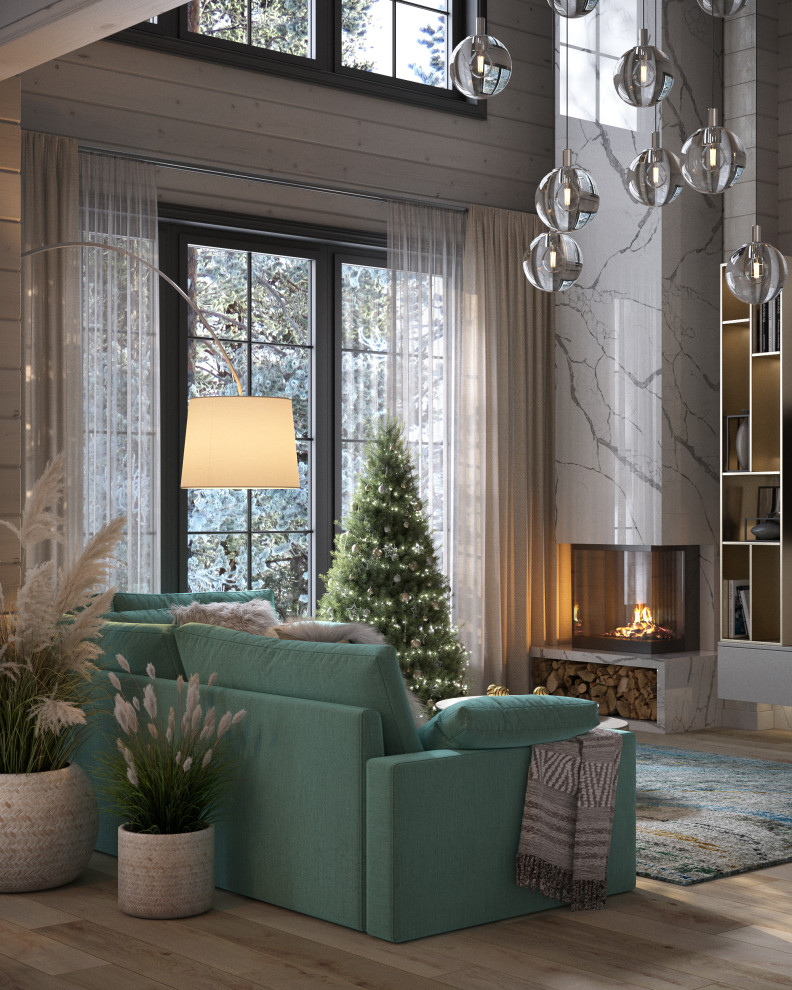 Дом из бруса в КП Перелески