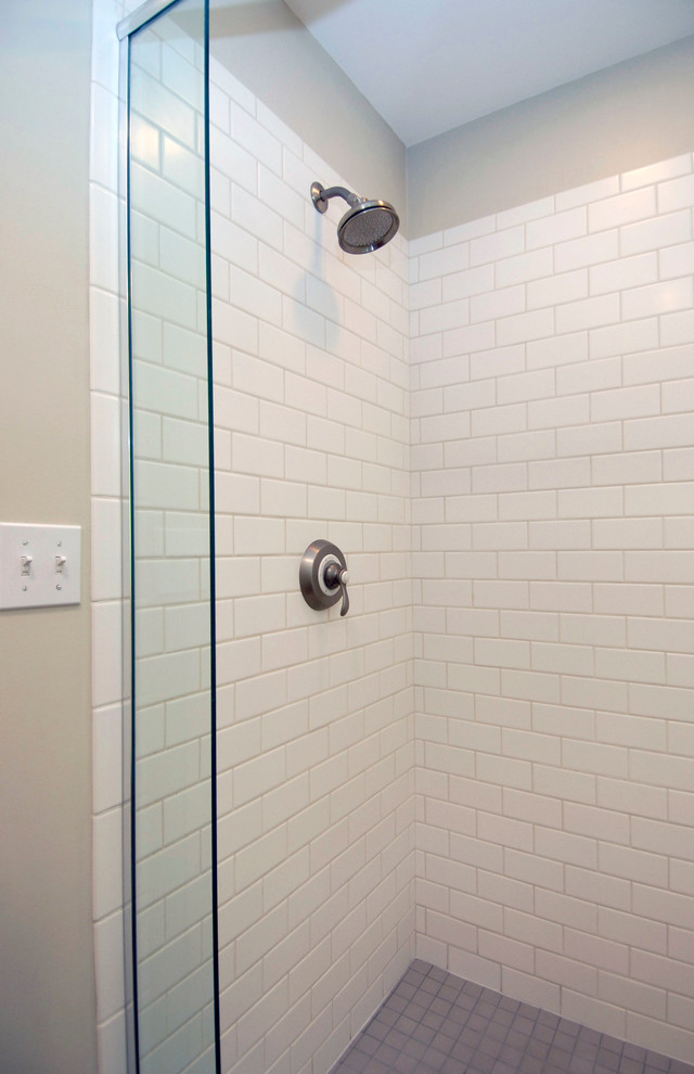 Inspiration for a transitional bathroom remodel in DC Metro