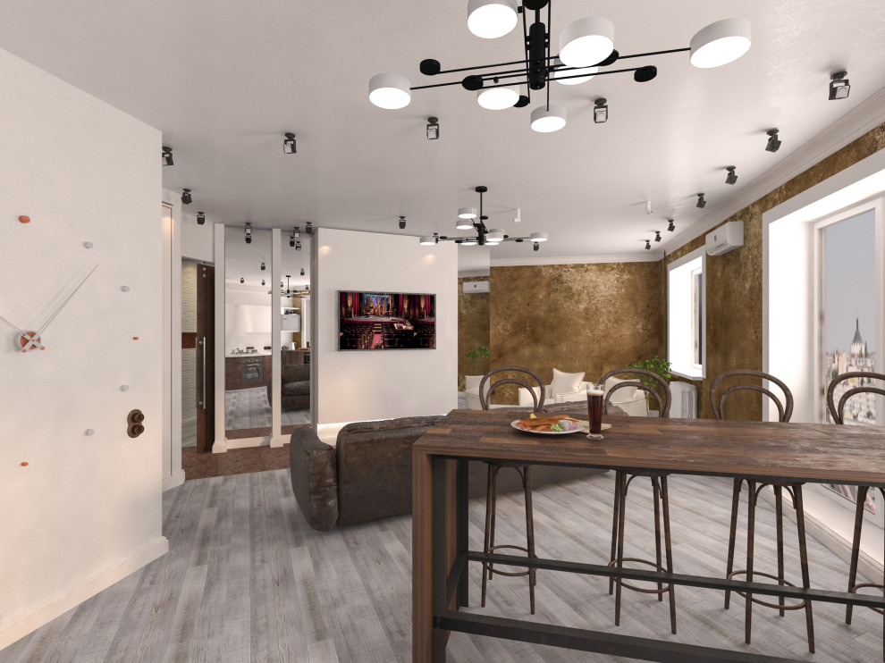 Интерьер квартиры в стиле LOFT