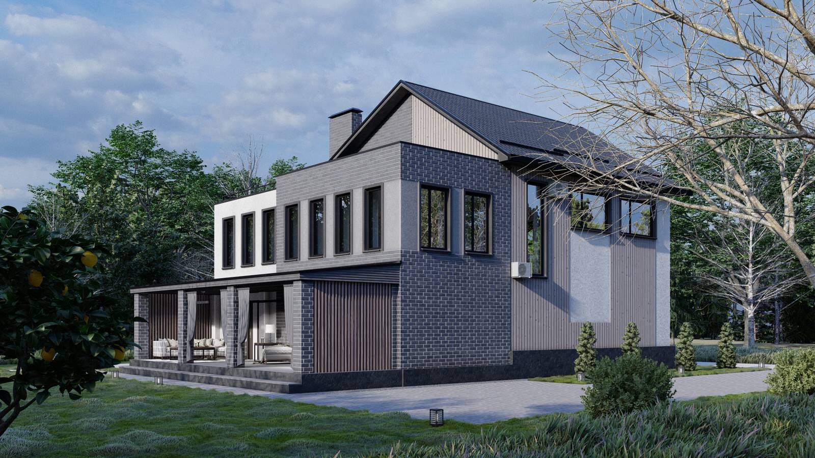 Проект реставрации коттеджа