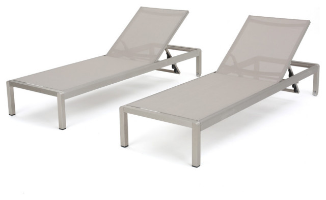 Cape C Mesh Outdoor Chaise Lounge Set Of 2 Contemporary Lounges By Gdfstudio - Black Mesh Outdoor Chaise Lounge Cape C Mesh Outdoor Chaise Lounge Set Of 2 Contemporary Lounges By Gdfstudio - Black Mesh Outdoor Chaise Lounge