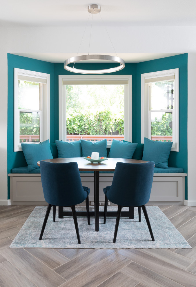 Teal Living - Transitional - Dining Room - San Francisco - by Wendy