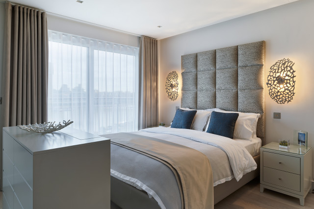 Riverside Penthouse trendy-sovevaerelse