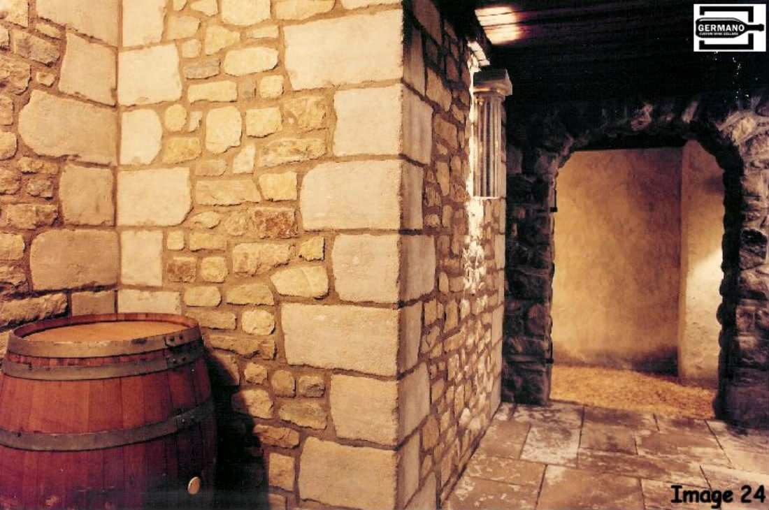 1800s Farmhouse basement wine cellar