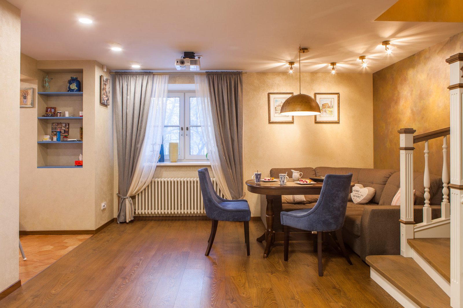 Двухуровневая квартира в старом фонде