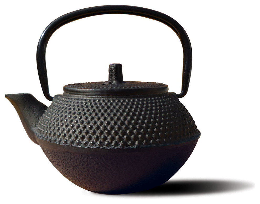 Cast Iron "Tokyo" Teapot, 11 Oz. Traditional Teapots by Old Dutch