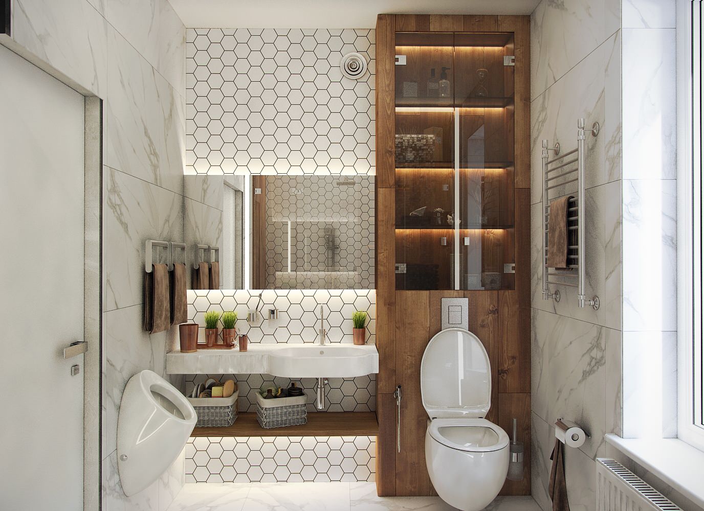 Дизайн-проект квартиры 115 м.кв. Clever Park