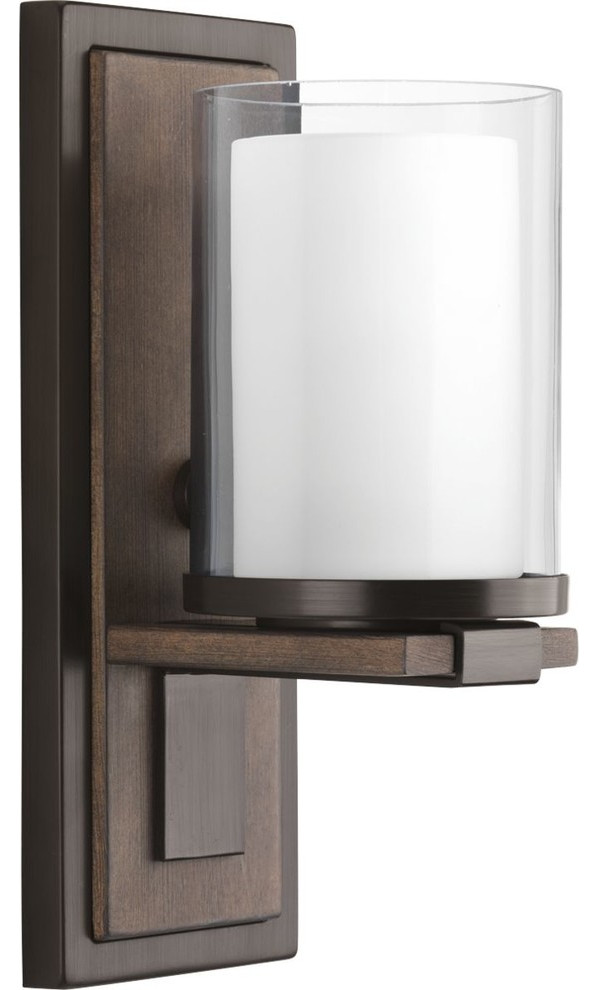 Mast Collection 1-Light Wall Sconce, Antique Bronze