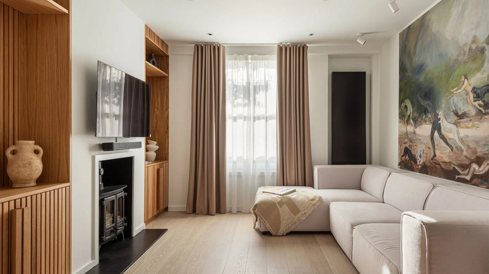 Japandi-Style Terraced House Renovation in East London
