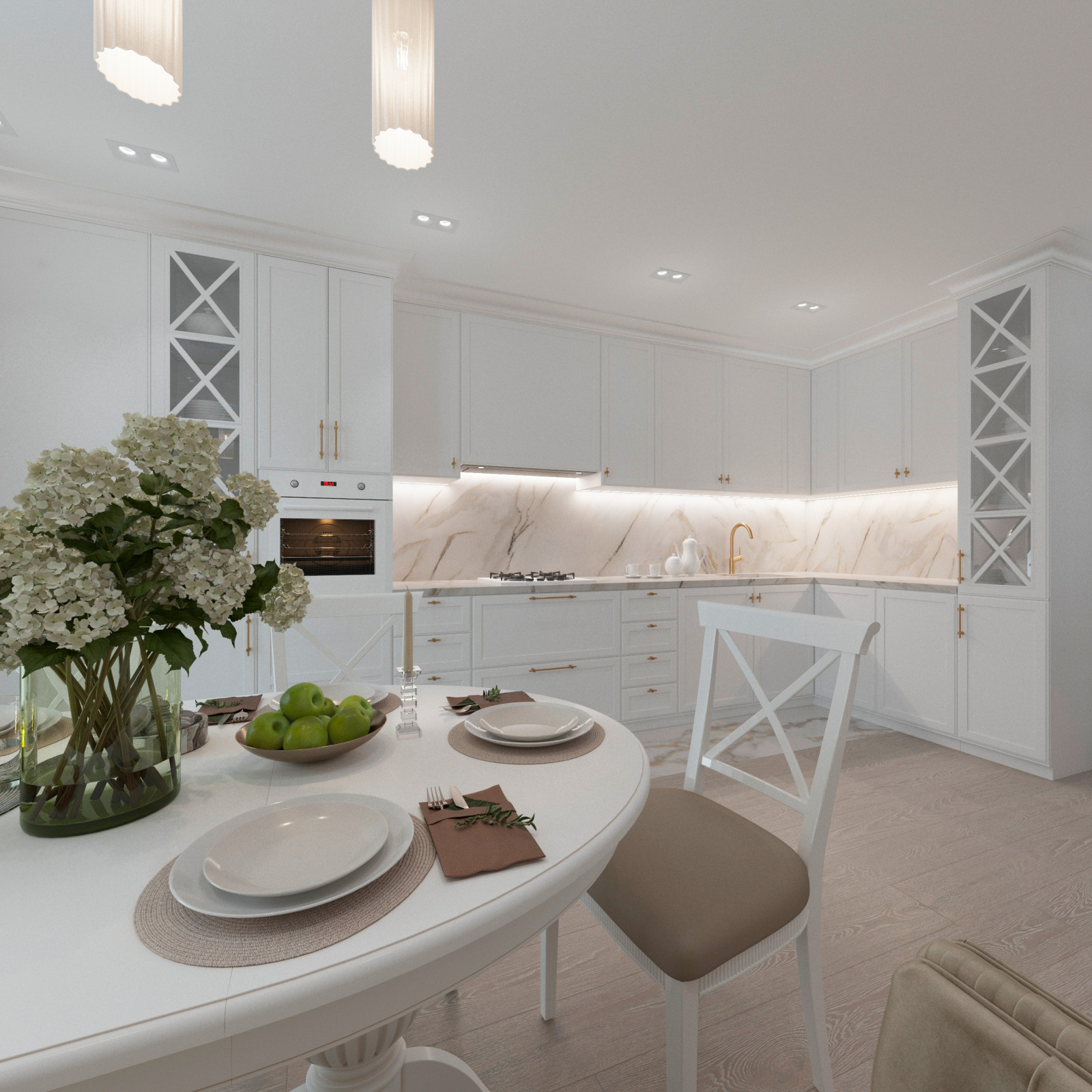 Дизайн-проект квартиры для многодетной семьи в ЖК"Fresh Lifi"