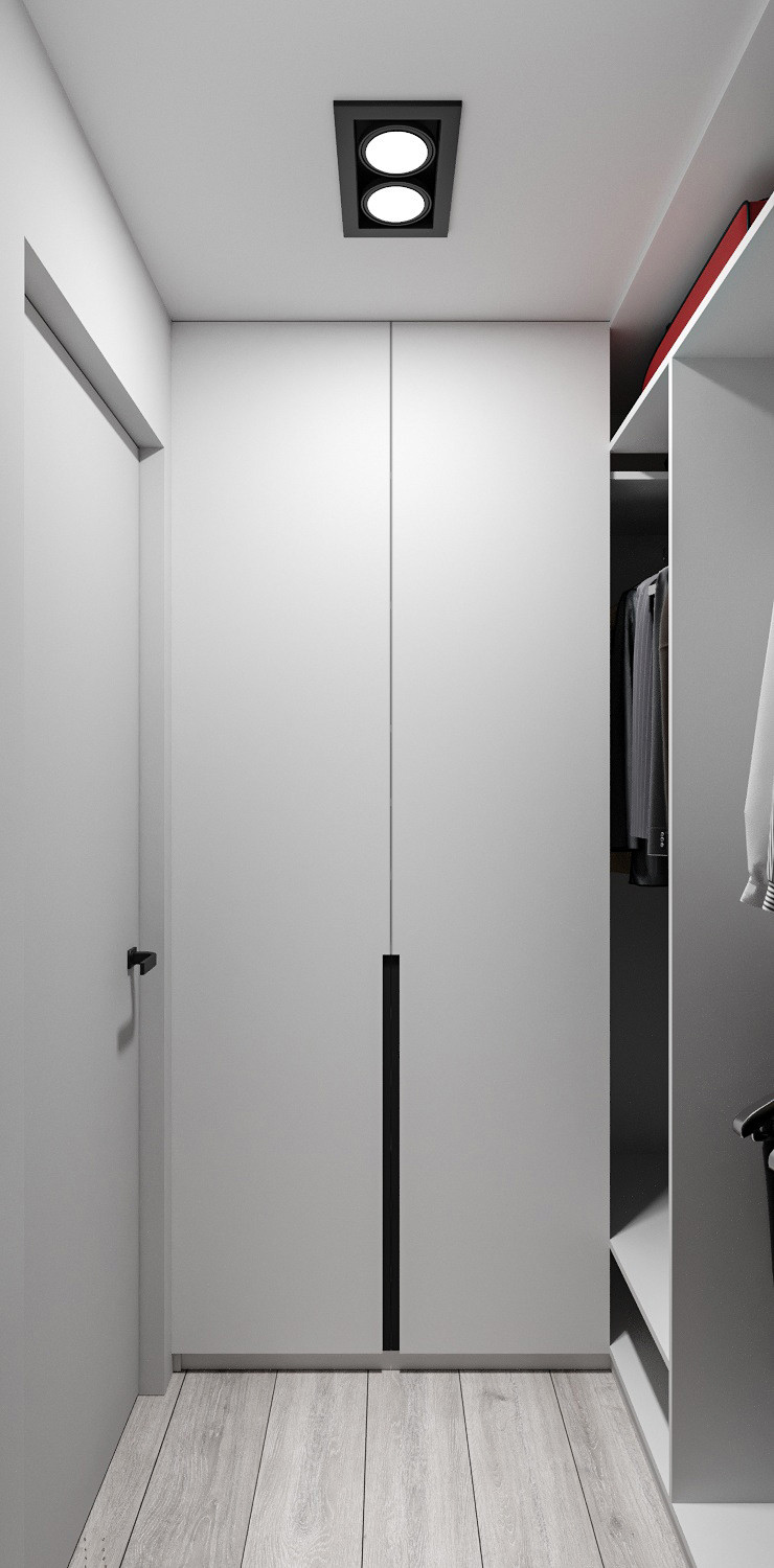 Минималистичная квартира с перетекающими гармоничными пространствами.