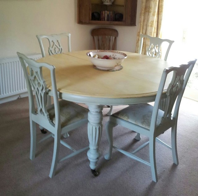 Croft Cottage County Durham farmhouse-dining-room