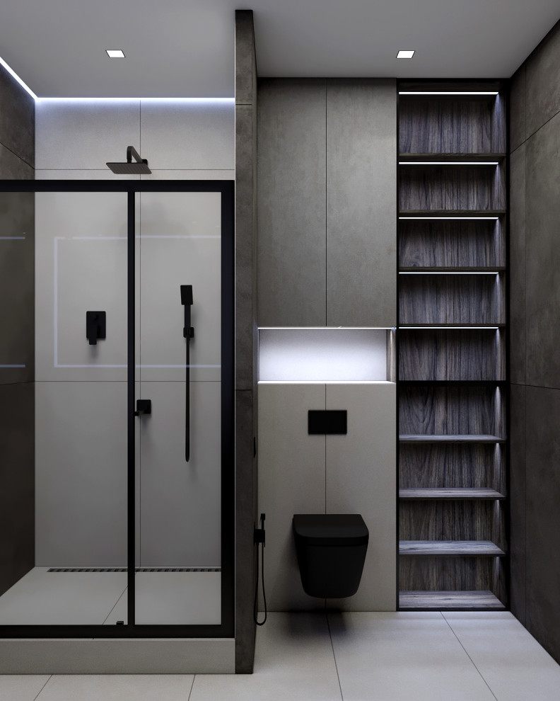 Дизайн квартиры 77 м2 для мужчины-холостяка в Москве в жк Династия!