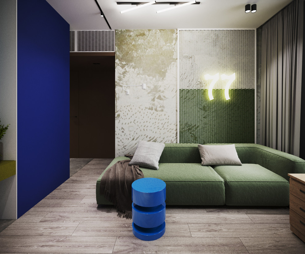 Двухкомнатная квартира для молодого человека 56м2