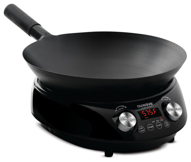 Nuwave Mosaic Precision Induction Cooktop With Carbon Steel 4