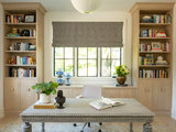 Transitional Home Office by House VantHull