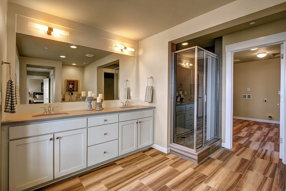 Inspiration for a transitional kitchen remodel in Seattle