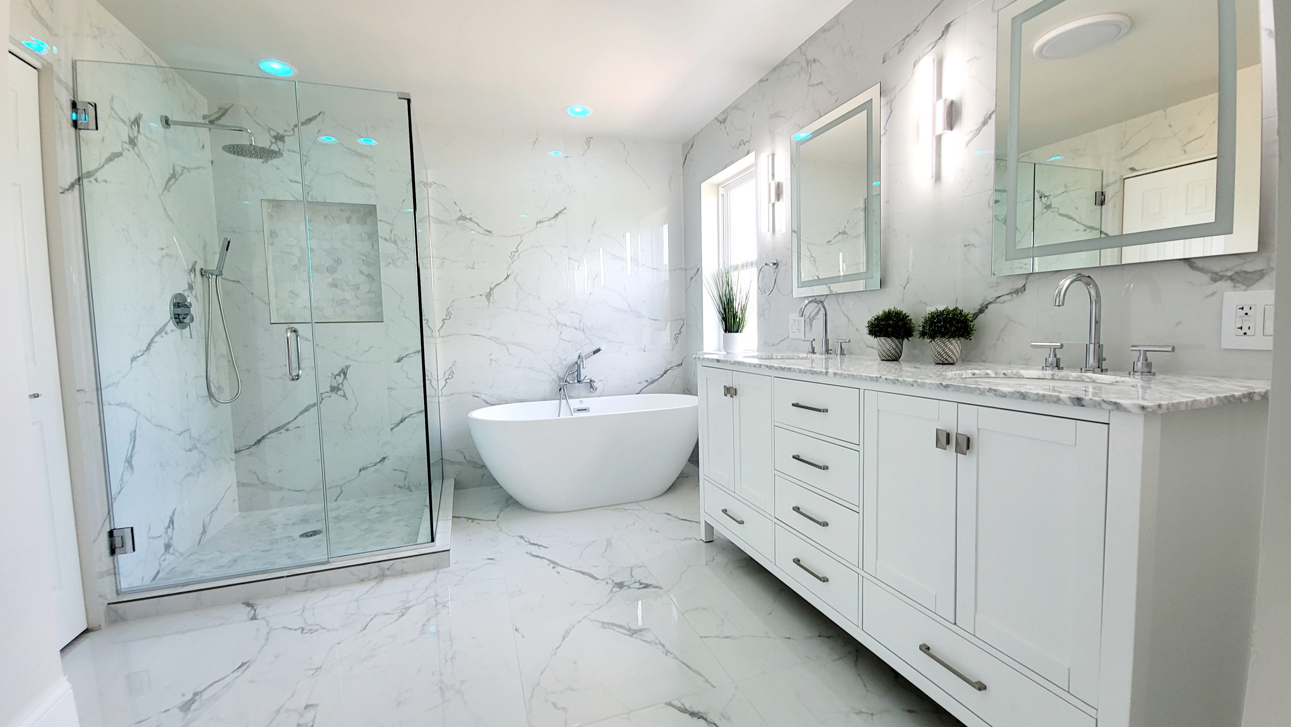 Modern Main Bathroom amazing transformation