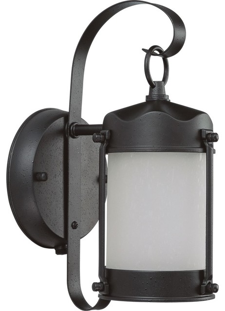Nuvo Lighting 1 Light Piper Outdoor Wall with Frosted Glass