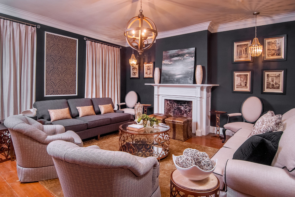 1800s French Quarter Condo Interior Design, New Orleans Transitional