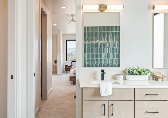 Spanish Castel Stage contemporary-bathroom
