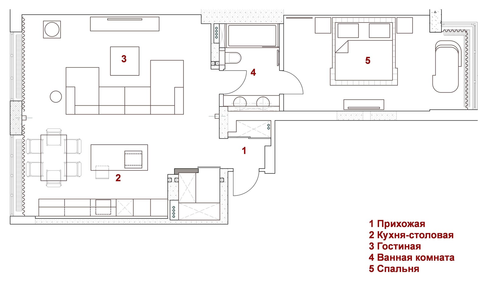 Жилая квартира. г. Киев