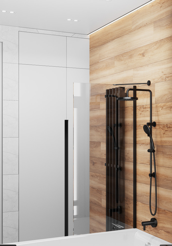 Проект Квартиры в современном стиле ЖК Петровская Коса