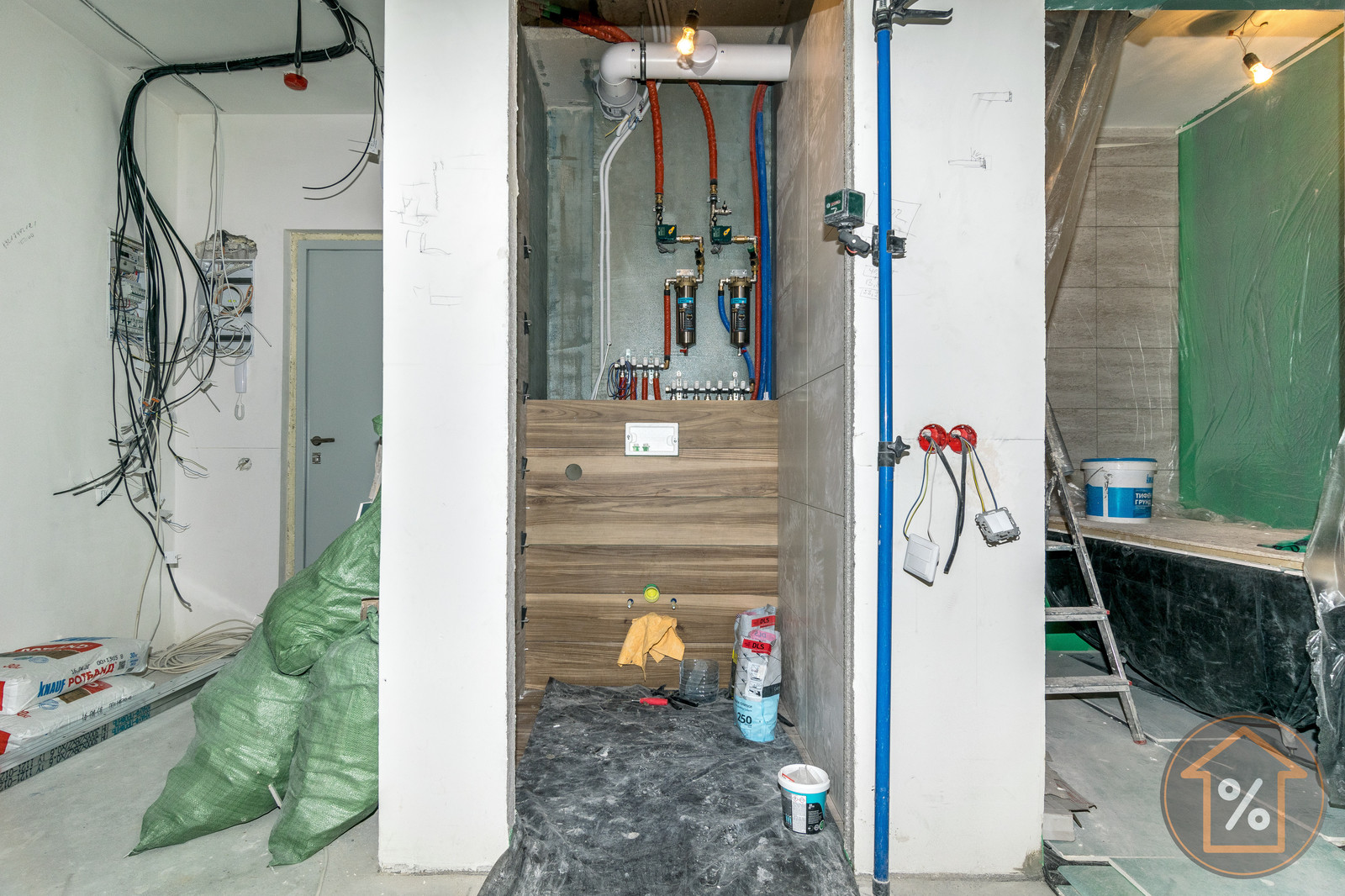 Процесс ремонта квартиры на Суздальском шоссе