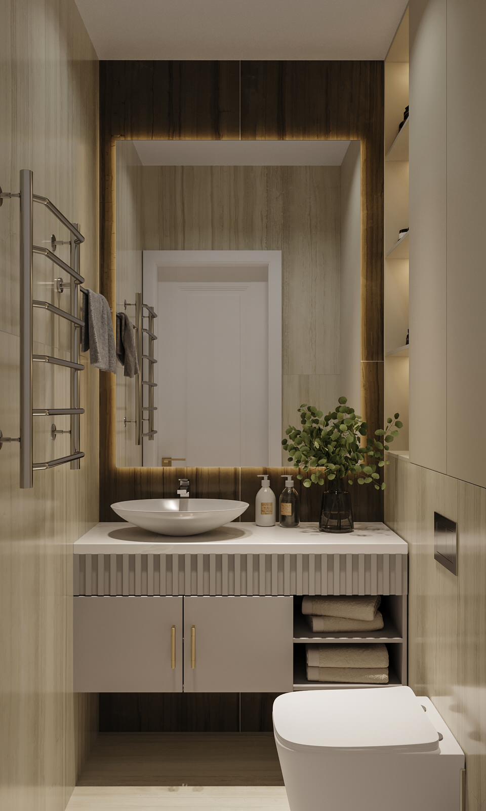 Дизайн-проект ЖК Остров 68кв.м