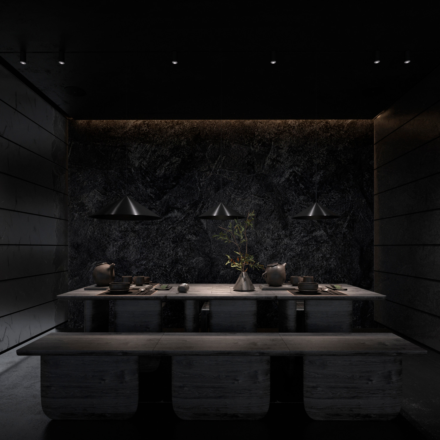 CONTRADISTINCTION проект ресторана на Кутузовском проспекте