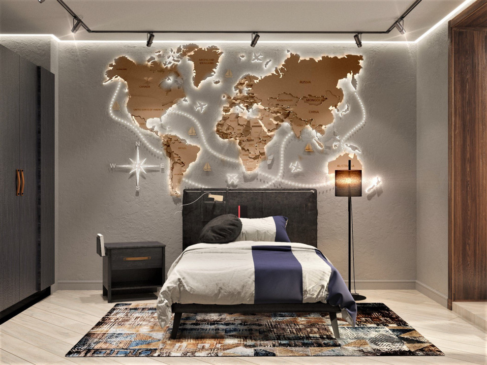 Необычная современная квартира