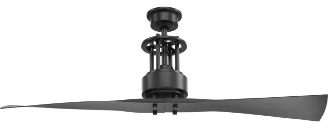Progress Spades Collection 56 Two Blade Ceiling Fan Industrial Fans By Lighting And Locks Houzz Two Blade Ceiling Fan, Two Blade Ceiling Fan