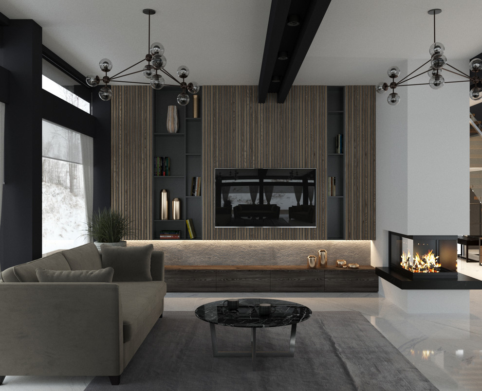 Проект первого этажа дома в г. Выборг, 100кв.м.