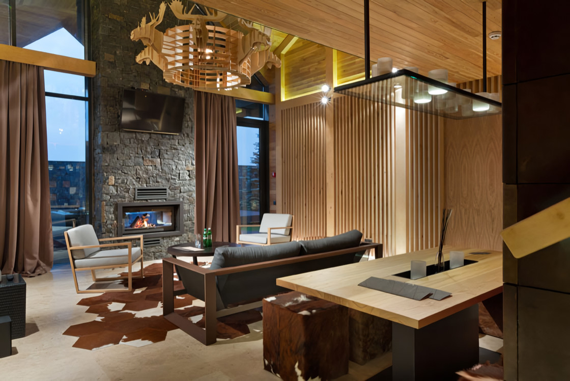 Дом и интерьер в стиле Шале, КП "Руза"