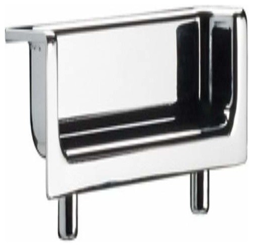 Richelieu Hardware Mortise Edge Pull 64mm Chrome Finish