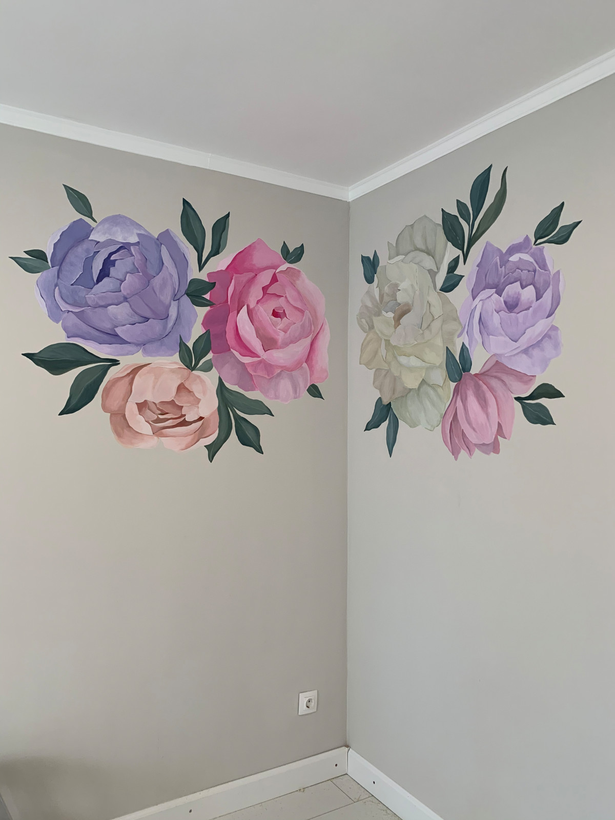 Роспись стен в интерьере