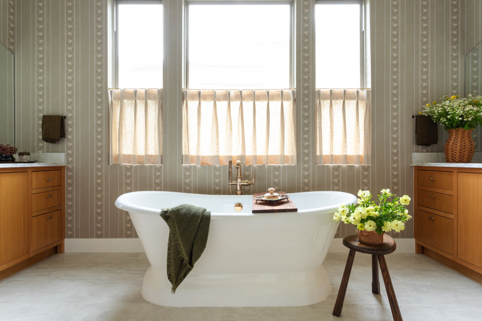 Bathroom - transitional bathroom idea in Austin