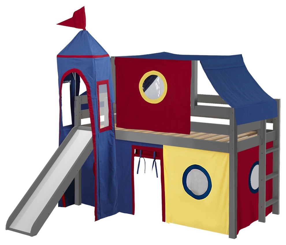 jackpot castle low loft bed