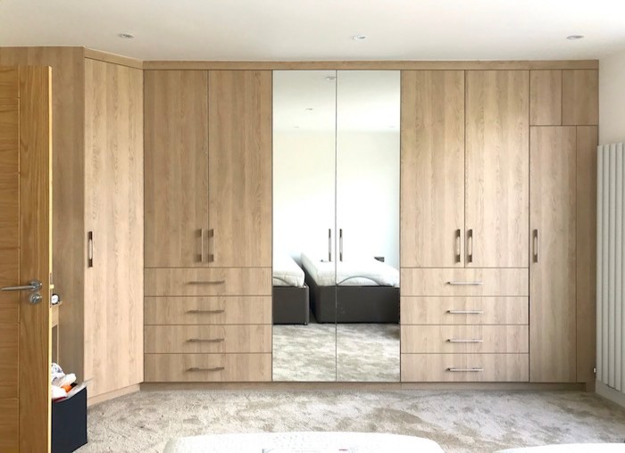 Large space saving wardrobe