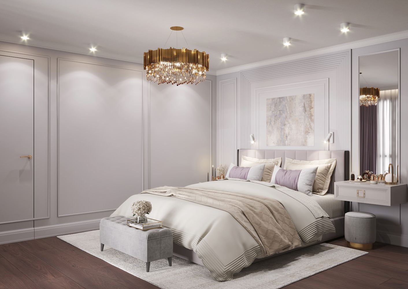 Проект квартиры 130 кв.м. 2021г.