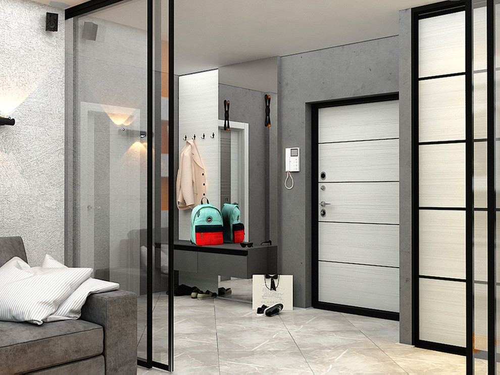 Дизайн-проект холла вид 1