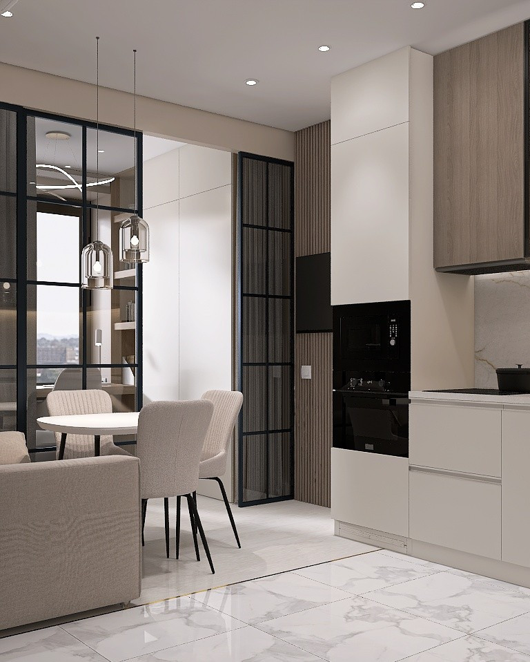 Дизайн-интерьера квартиры 34 м²