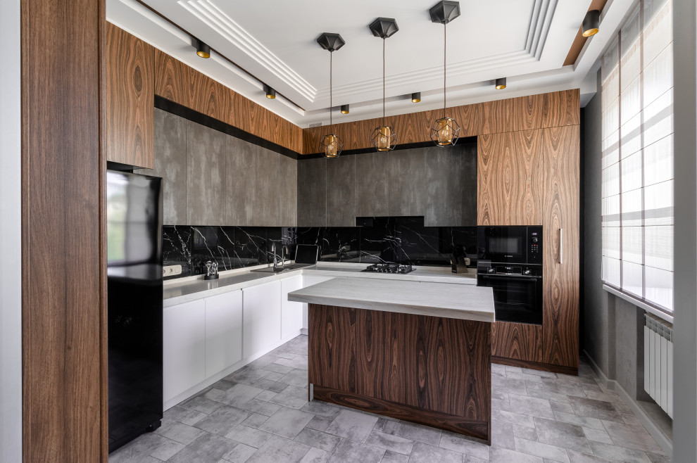 Квартира в современном стиле в Ростове-на-Дону (Реализованный проект)