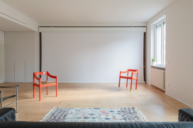 OpenSpace & BigScreen Apartment contemporary-vardagsrum