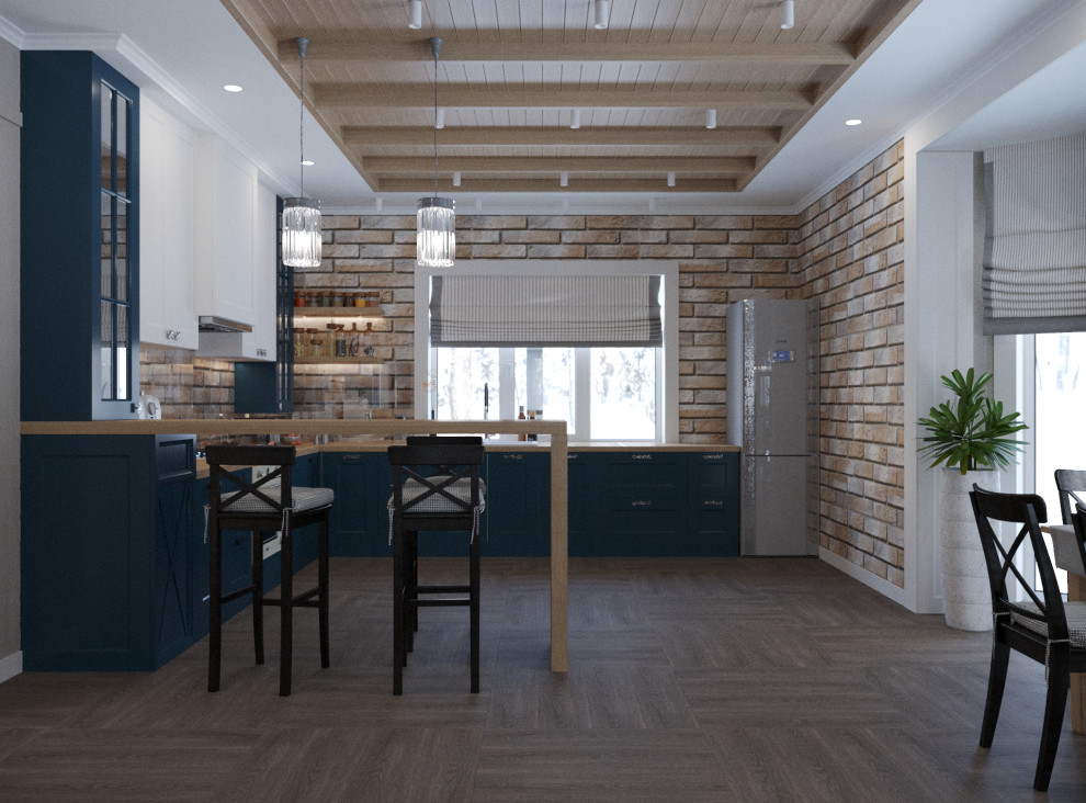 Яркий дом для большой семьи в СНТ Малиновый