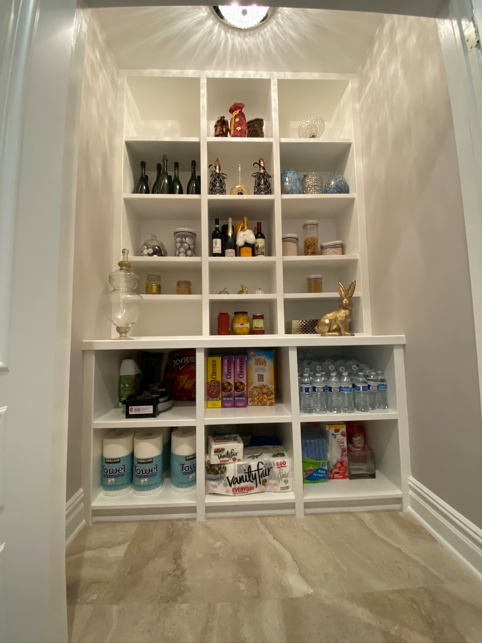 Custom designed pantry